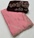 Satin saree