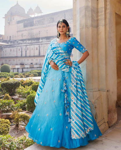 Uppada Silk Lehenga Choli