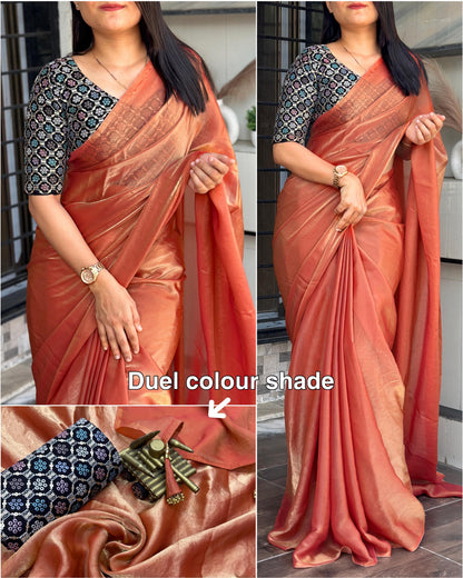 Satin Saree