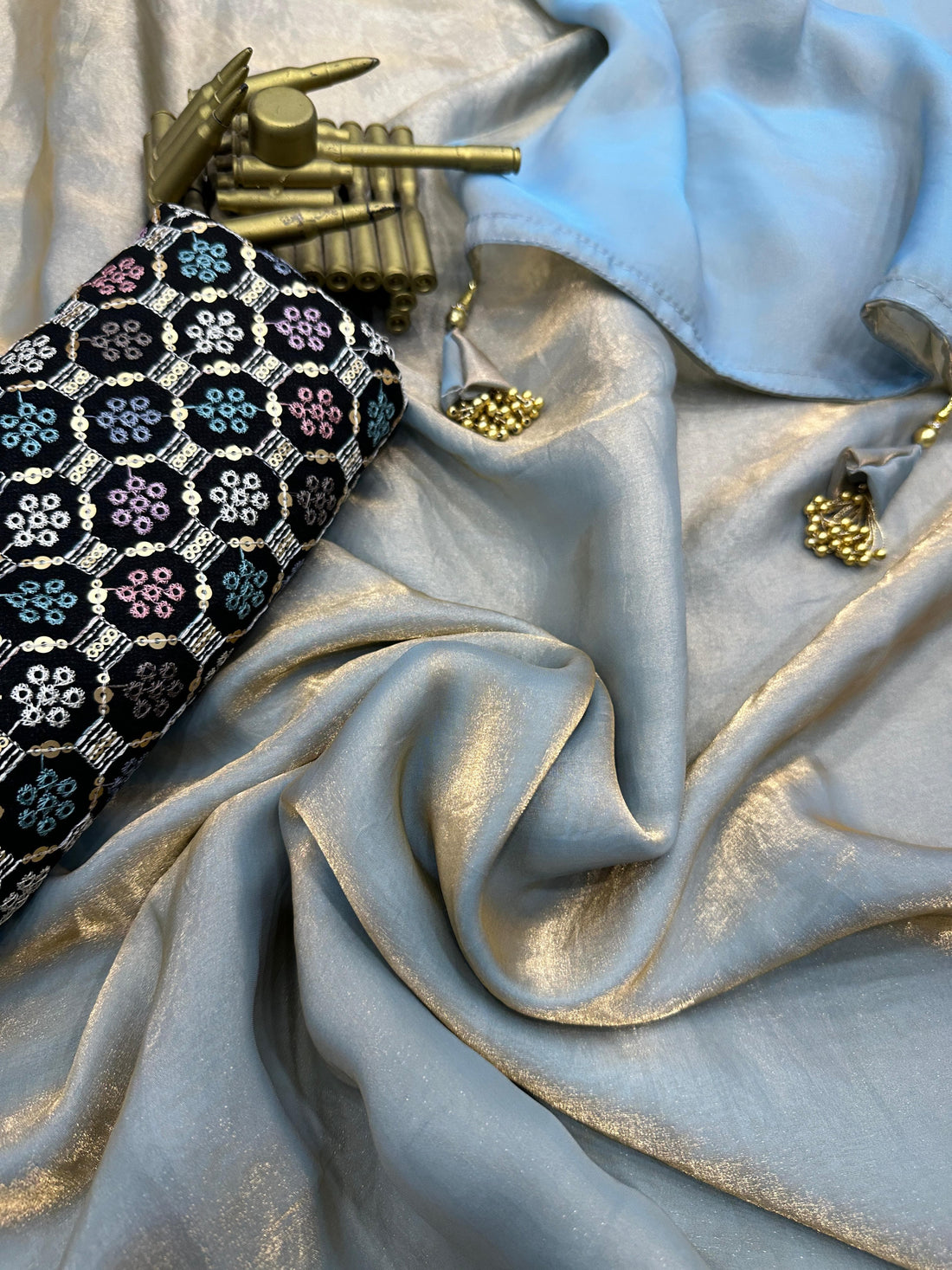 Satin Saree