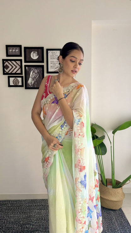 Georgette Saree
