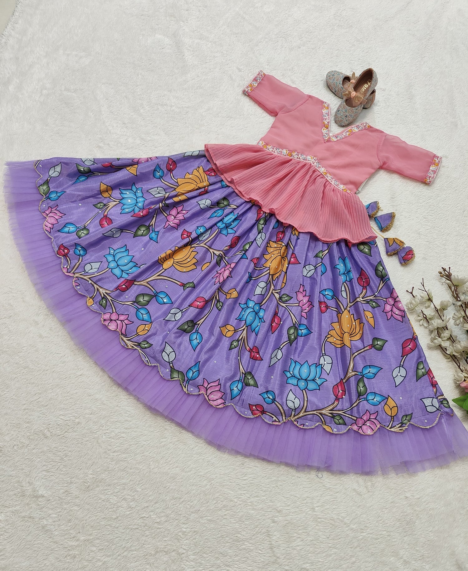 Buy Women's Designer kids lehenga choli by Anant Exports – Anant Tex  Exports Private Limited