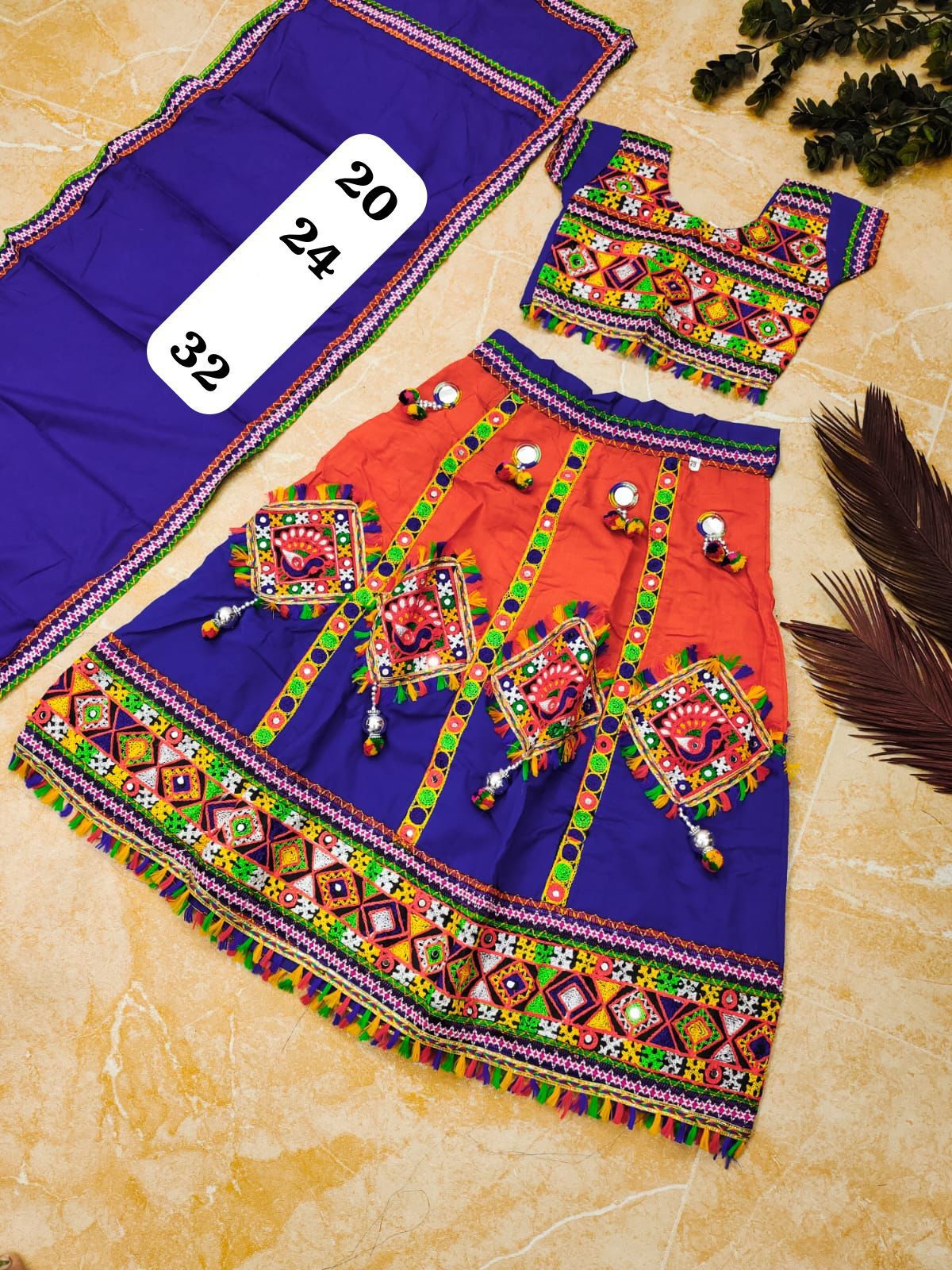 Kid's Navratri Lehenga Choli