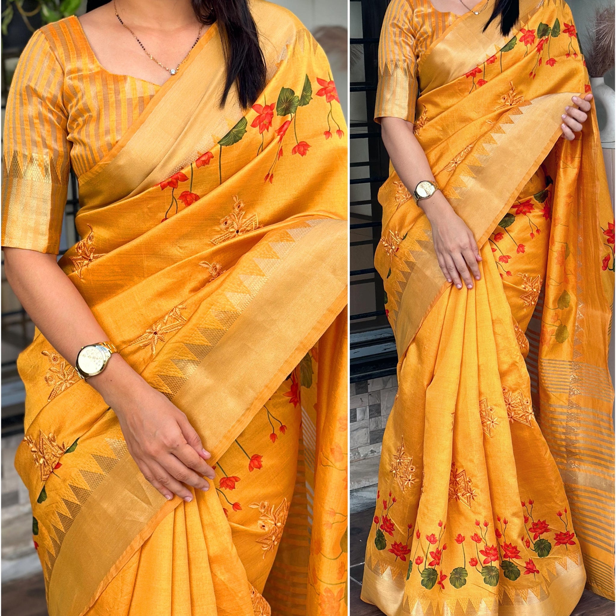 Traditional Assam Silk Saree