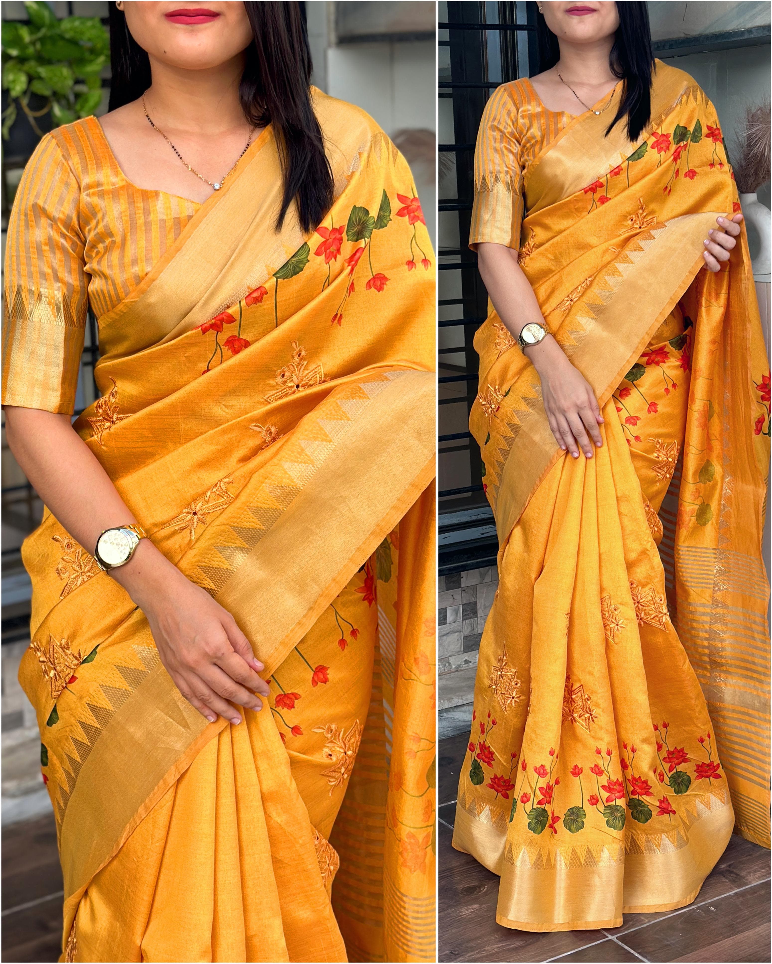 Traditional Assam Silk Saree