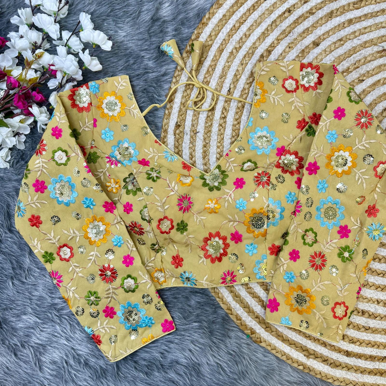 Bridal Sequins Blouse