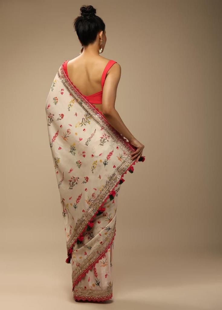 Georgette Sequence Saree