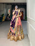 Navaratri Leheriya With Foil Print Lehenga Choli