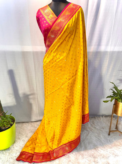 Paithani Weaving Silk Saree