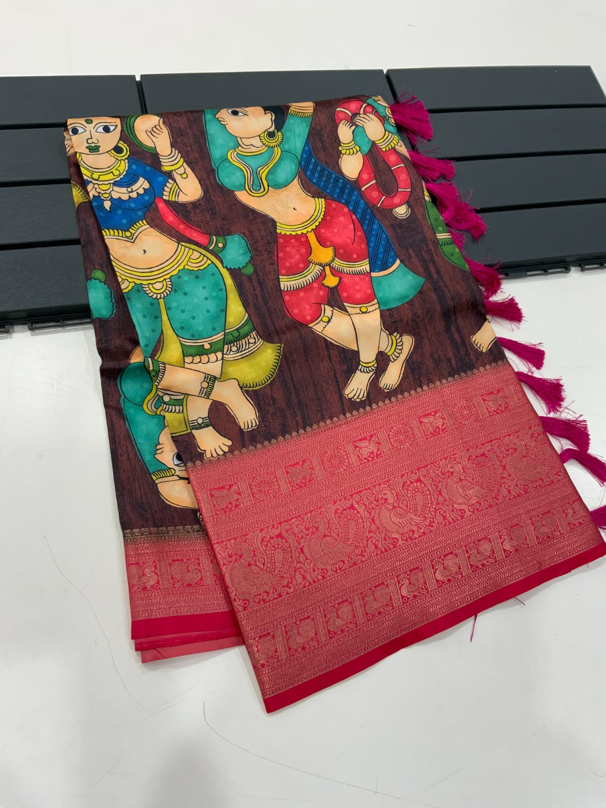 Kalamkari Saree