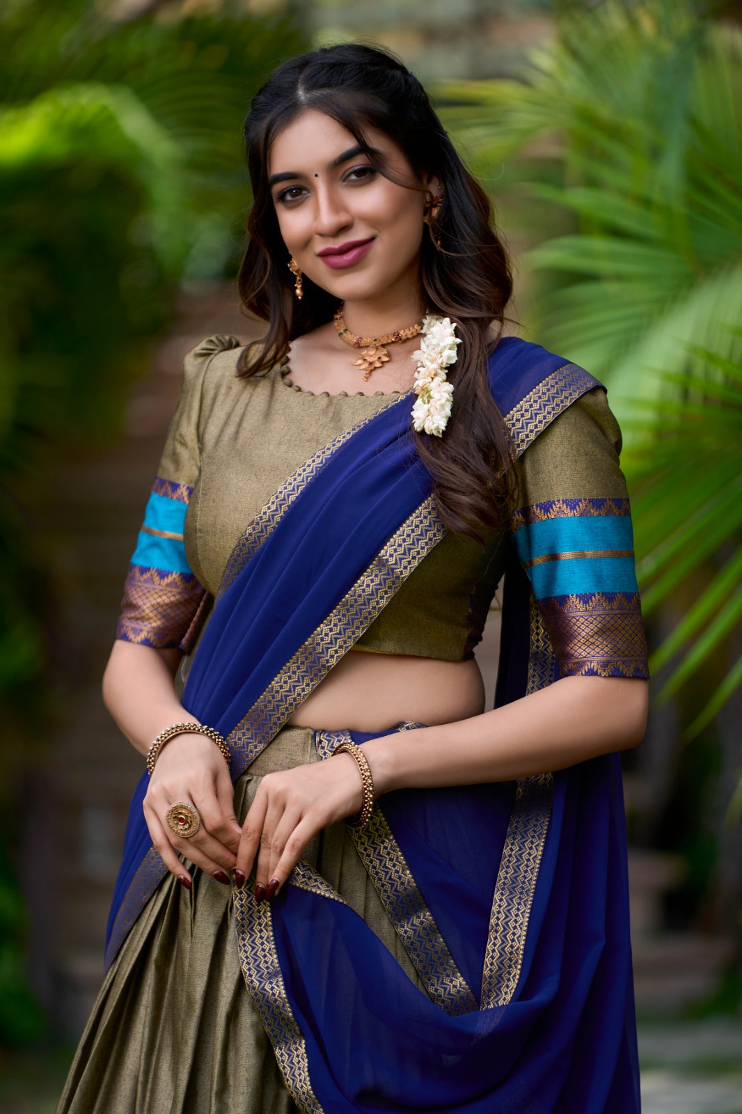 South Style Poly cotton Lehenga Choli