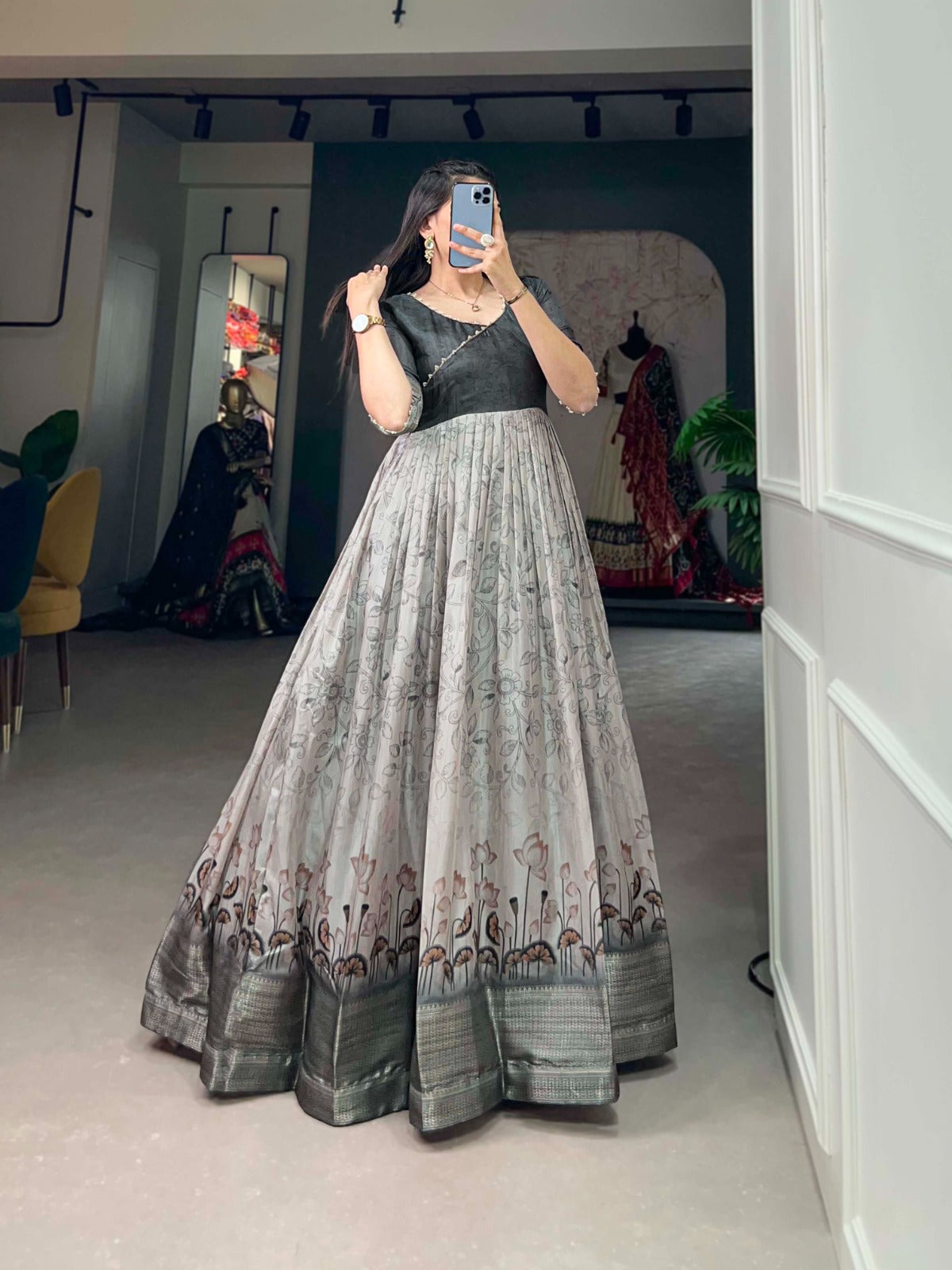 indian style evening dresses Shop women's Gown Collection from Anant Exports