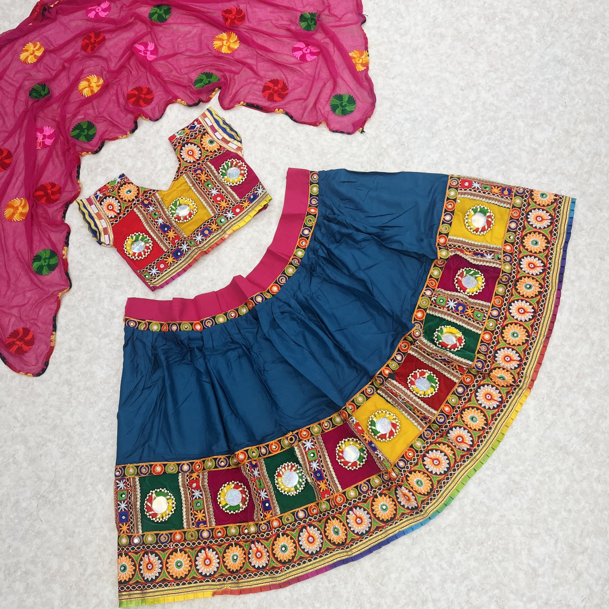 Kid's Garba Lehenga Choli