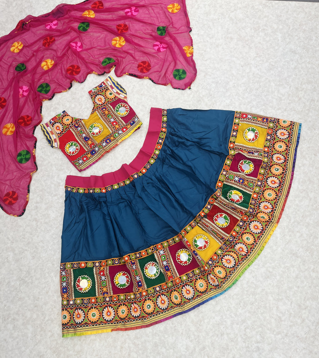 Kid's Garba Lehenga Choli