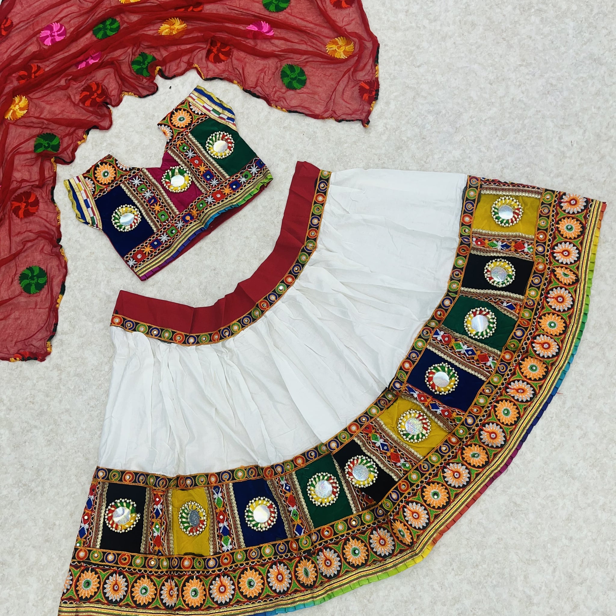 Kid's Garba Lehenga Choli