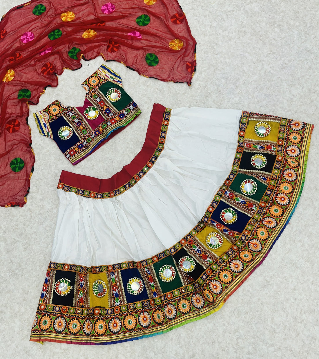 Kid's Garba Lehenga Choli