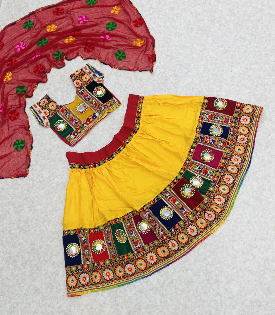 Kid's Garba Lehenga Choli
