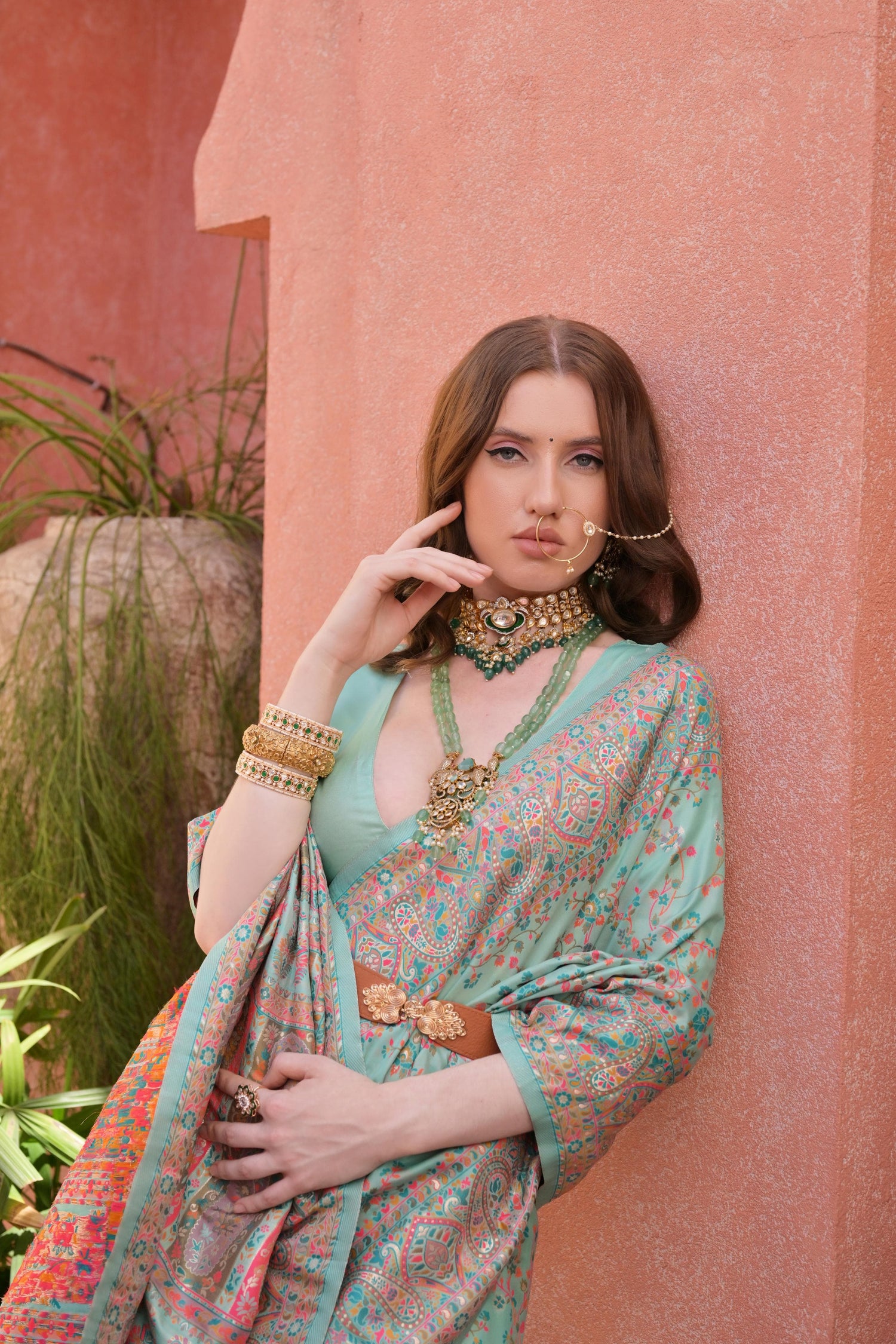 Pashmina Silk Saree
