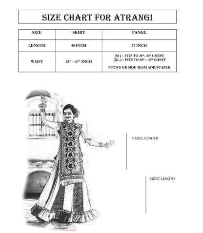 Navratri Garba Garba Special Kedia and Tulip Pants for Women&