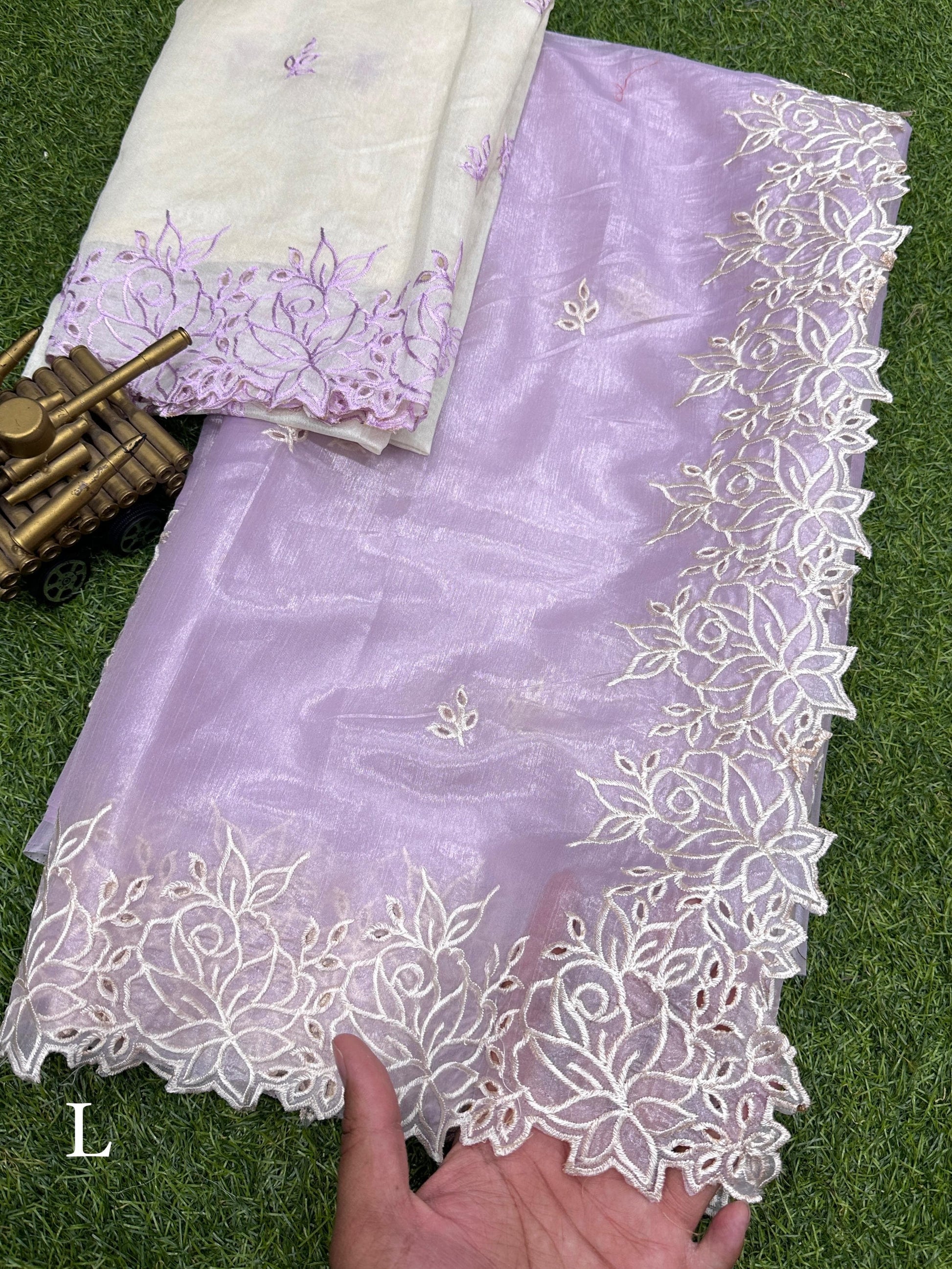 Organza saree