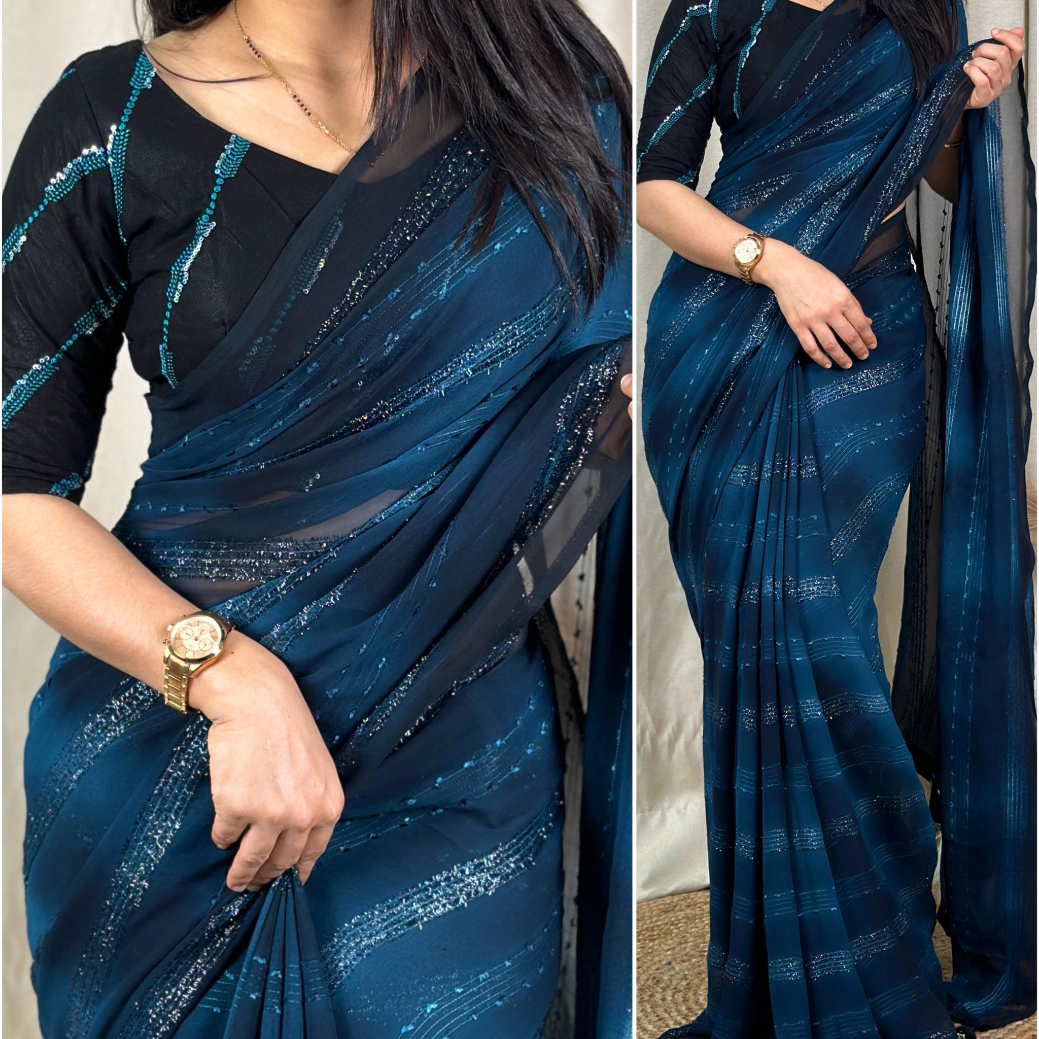 Georgette Saree