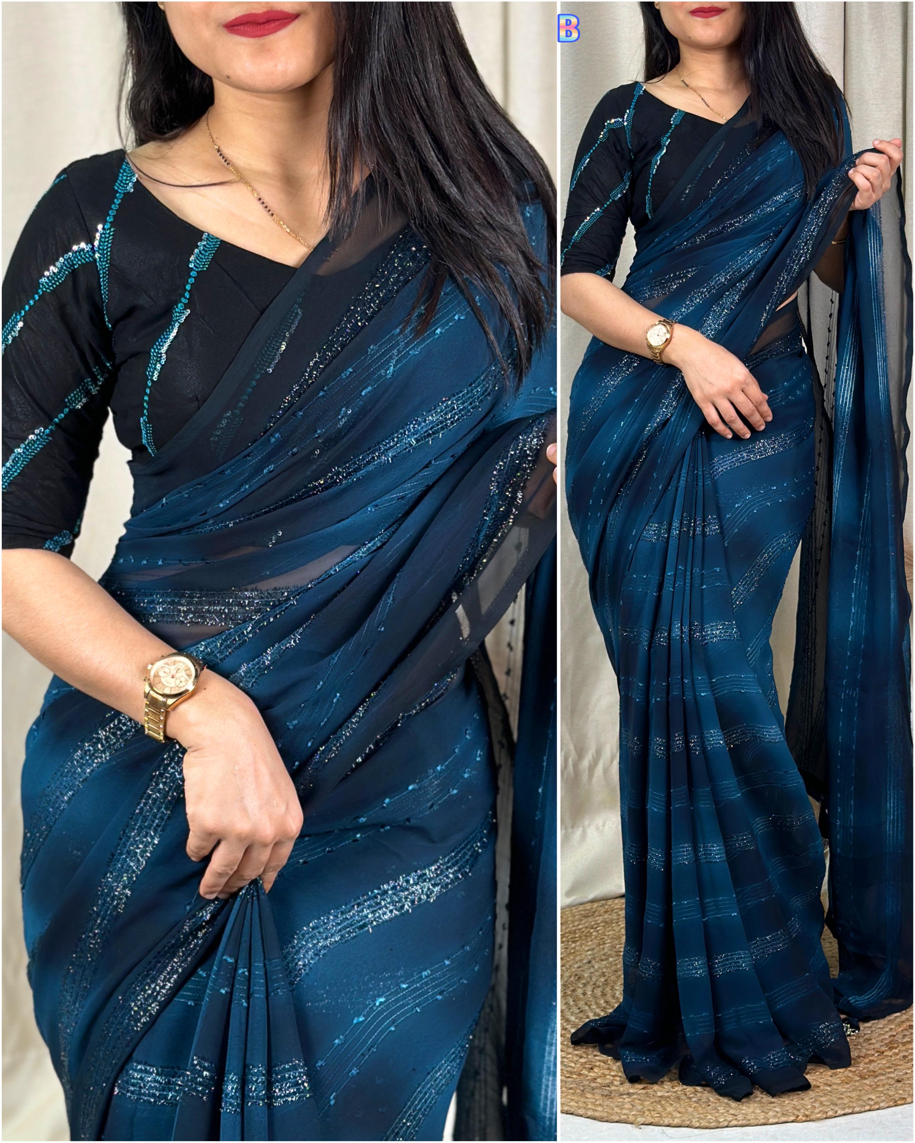 Georgette Saree