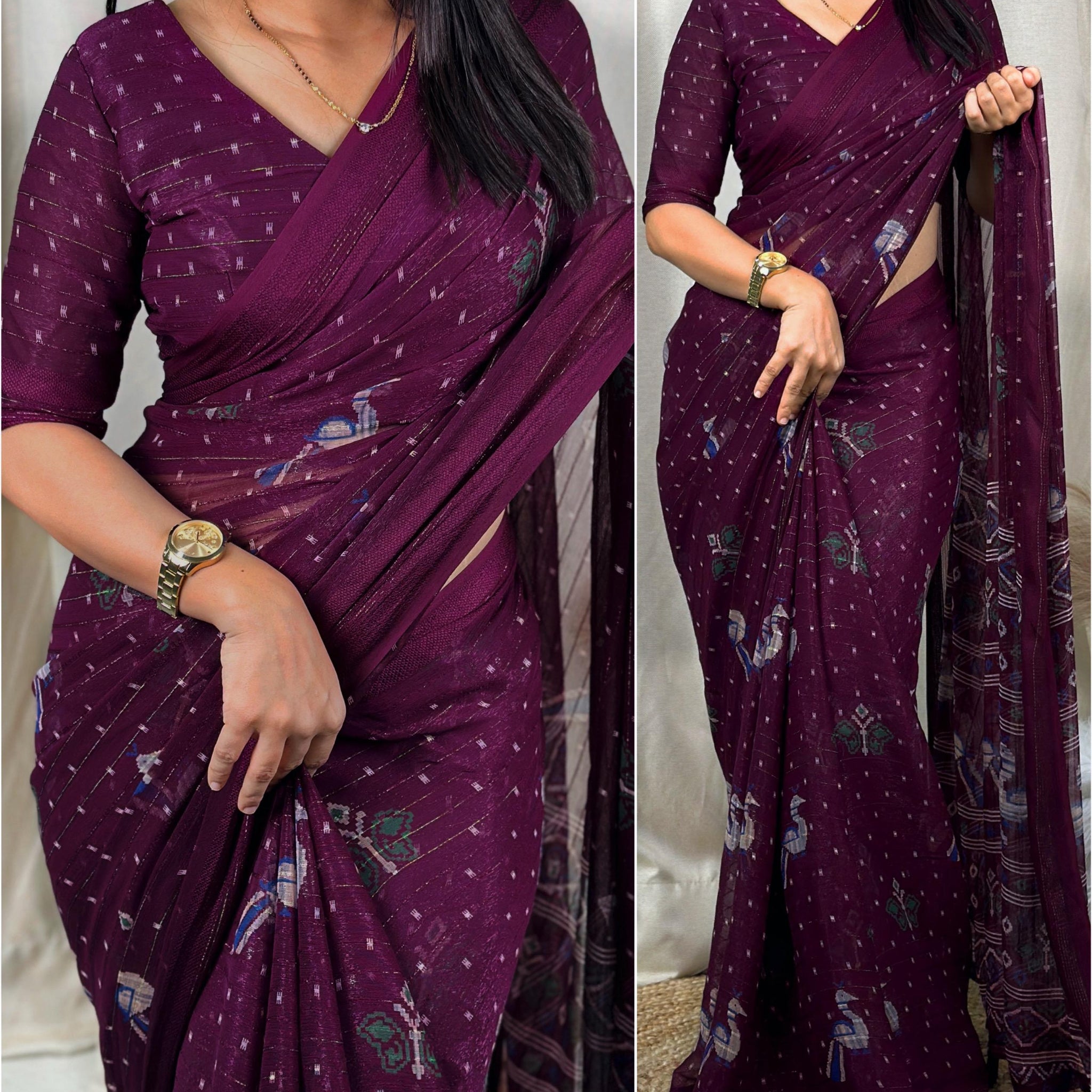 Georgette Saree