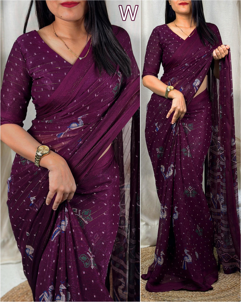 Georgette Saree