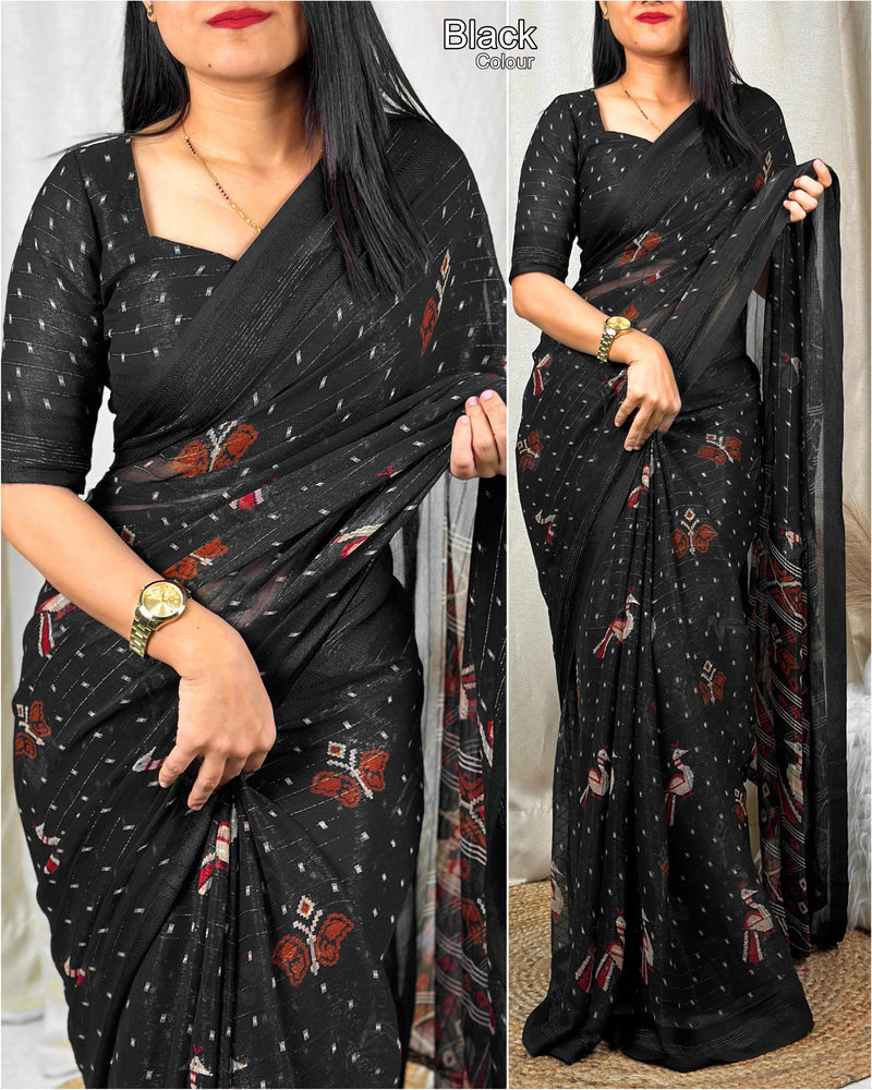 Georgette Saree
