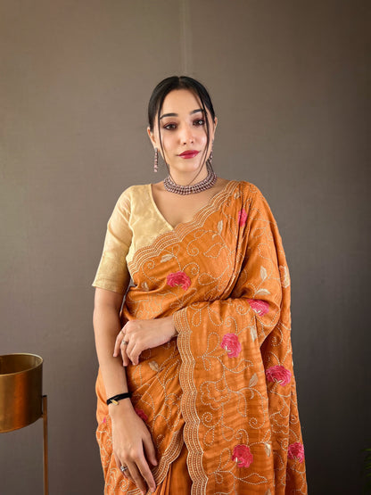 Tussar Silk Saree