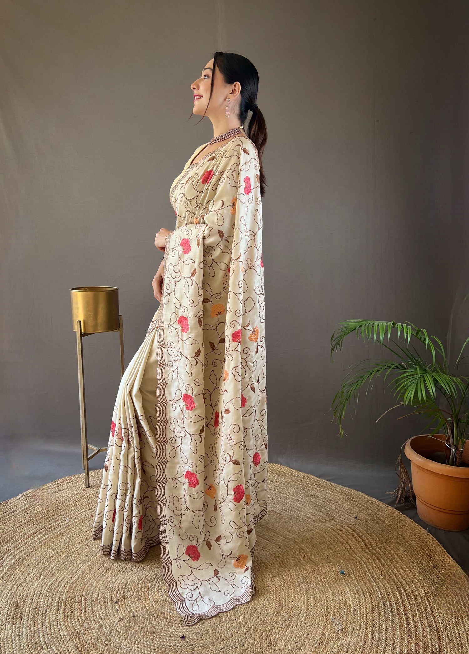 Tussar Silk Saree