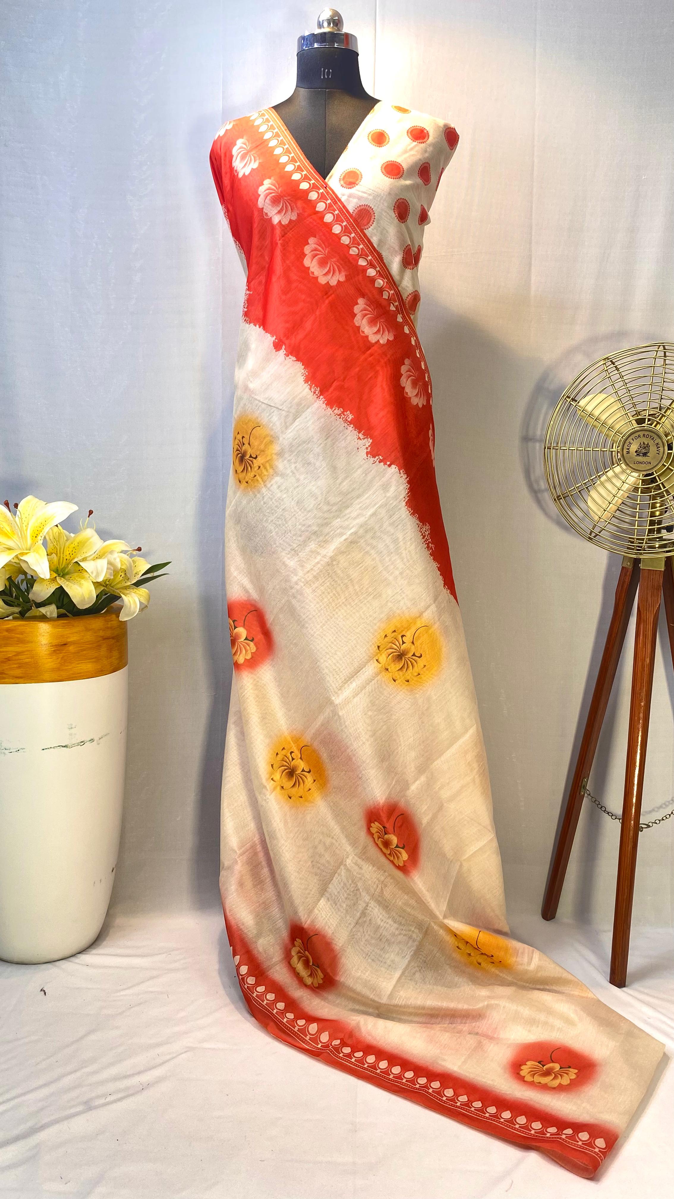 Durga Pooja Saree
