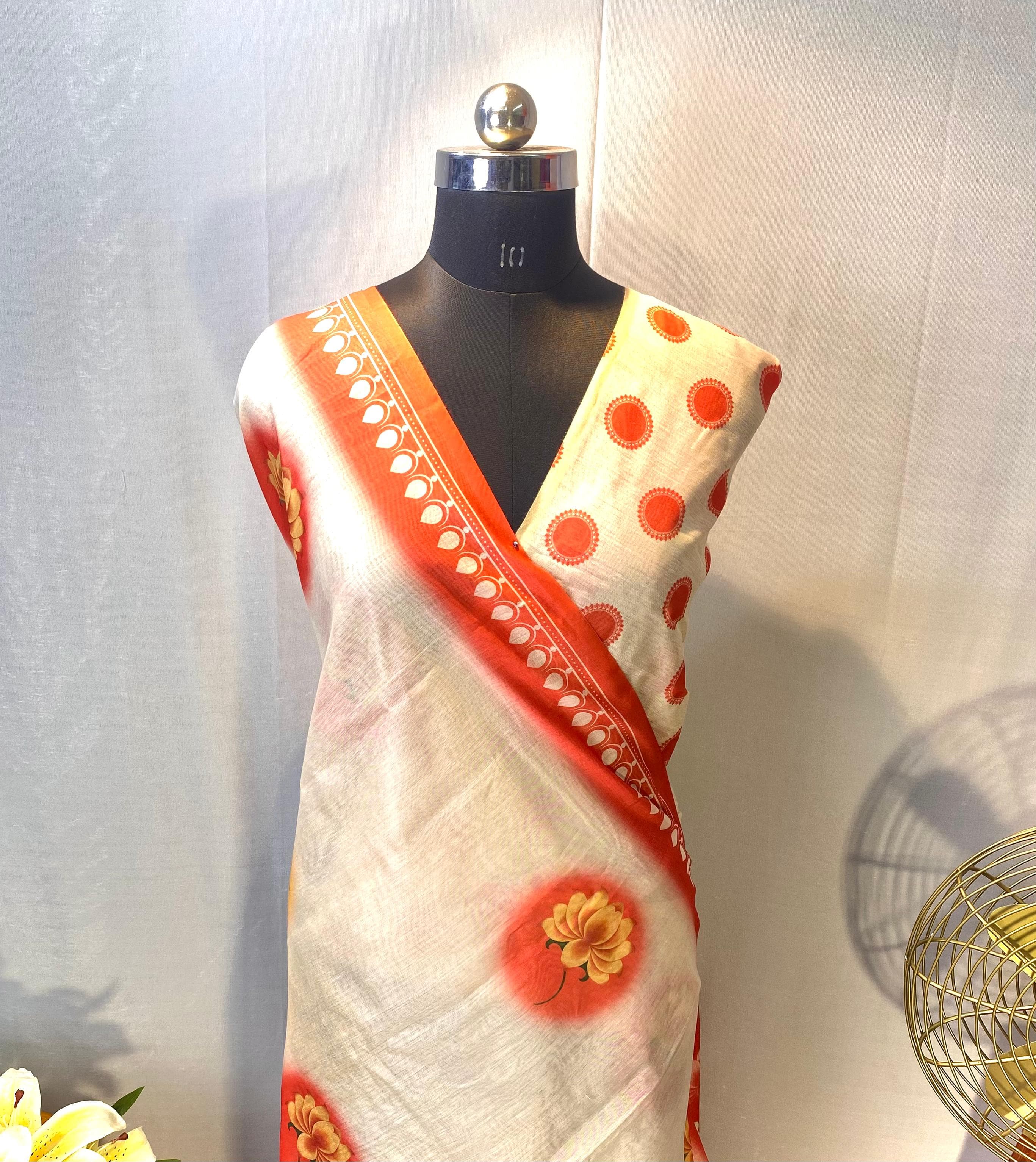 Durga Pooja Saree
