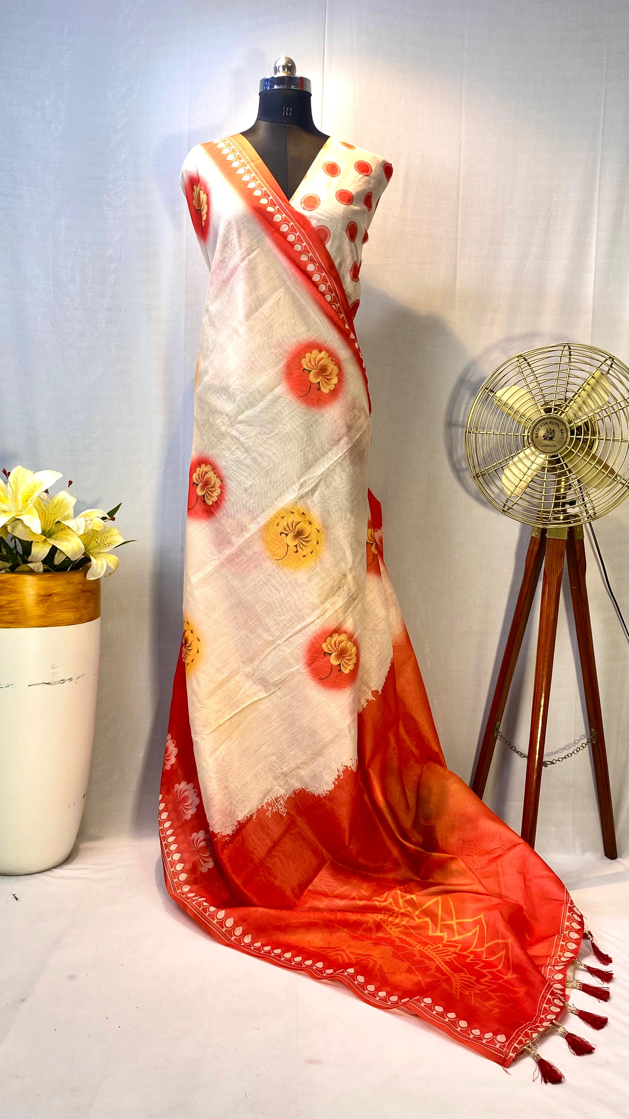 Durga Pooja Saree