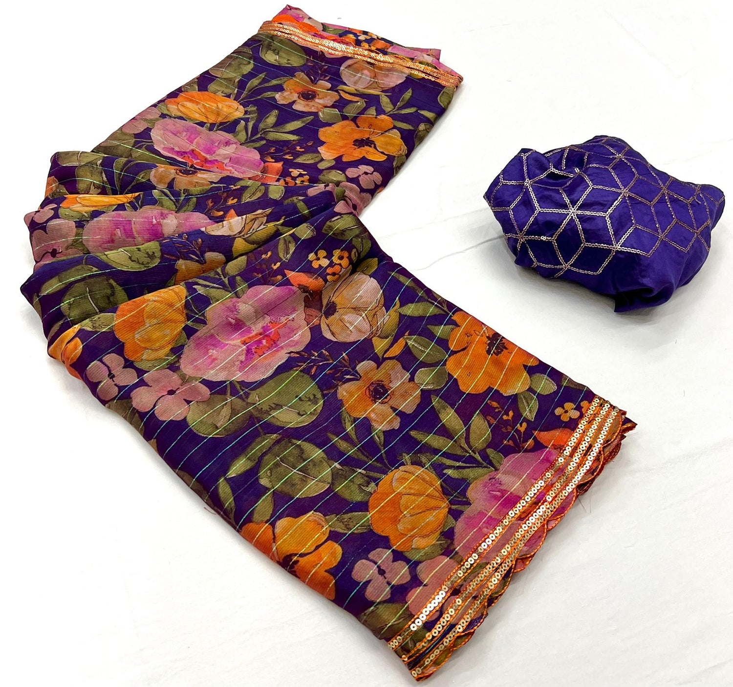 Chiffon Saree
