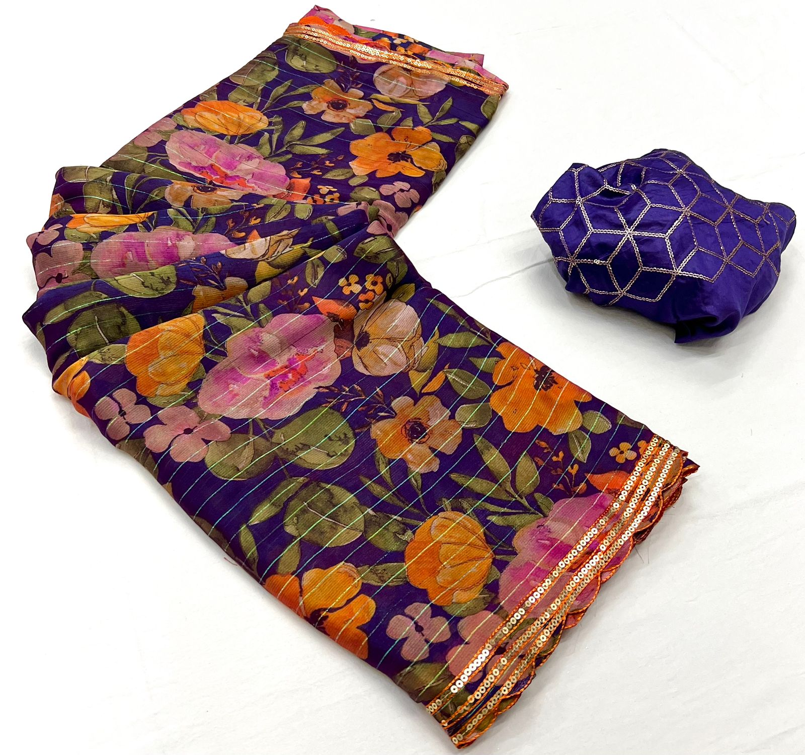 Chiffon Saree