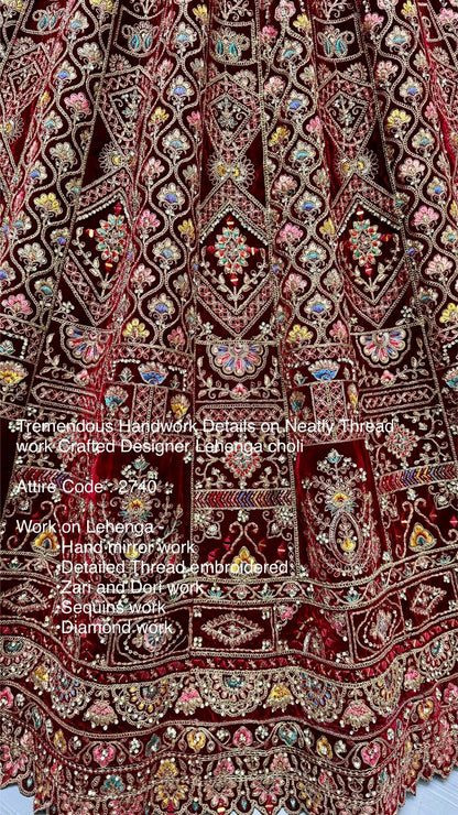 Bridal Wedding Lehenga Choli
