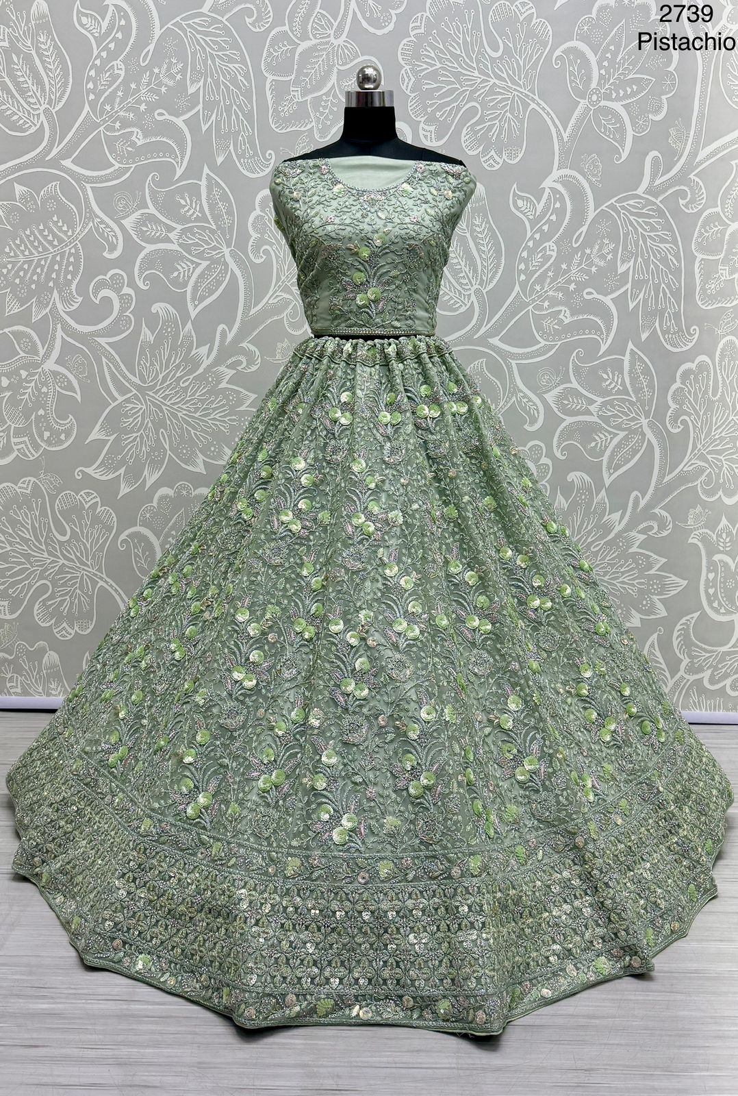 Heavy Net Bridal Wedding Lehenga Choli