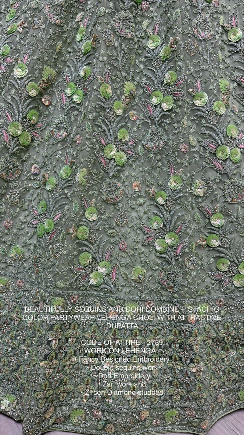 Heavy Net Bridal Wedding Lehenga Choli