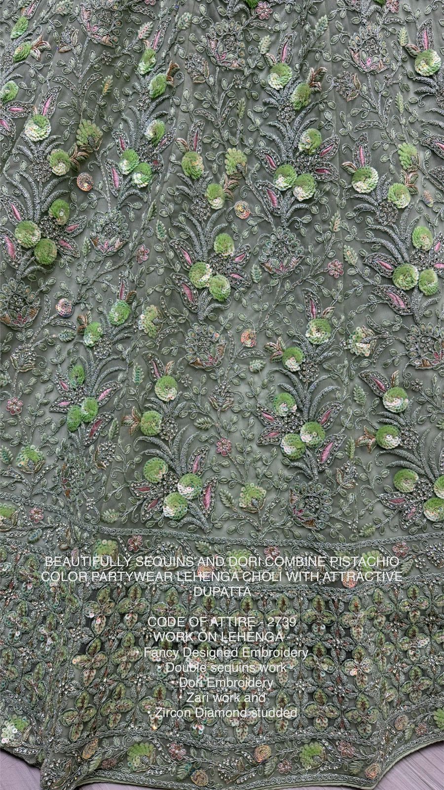 Heavy Net Bridal Wedding Lehenga Choli