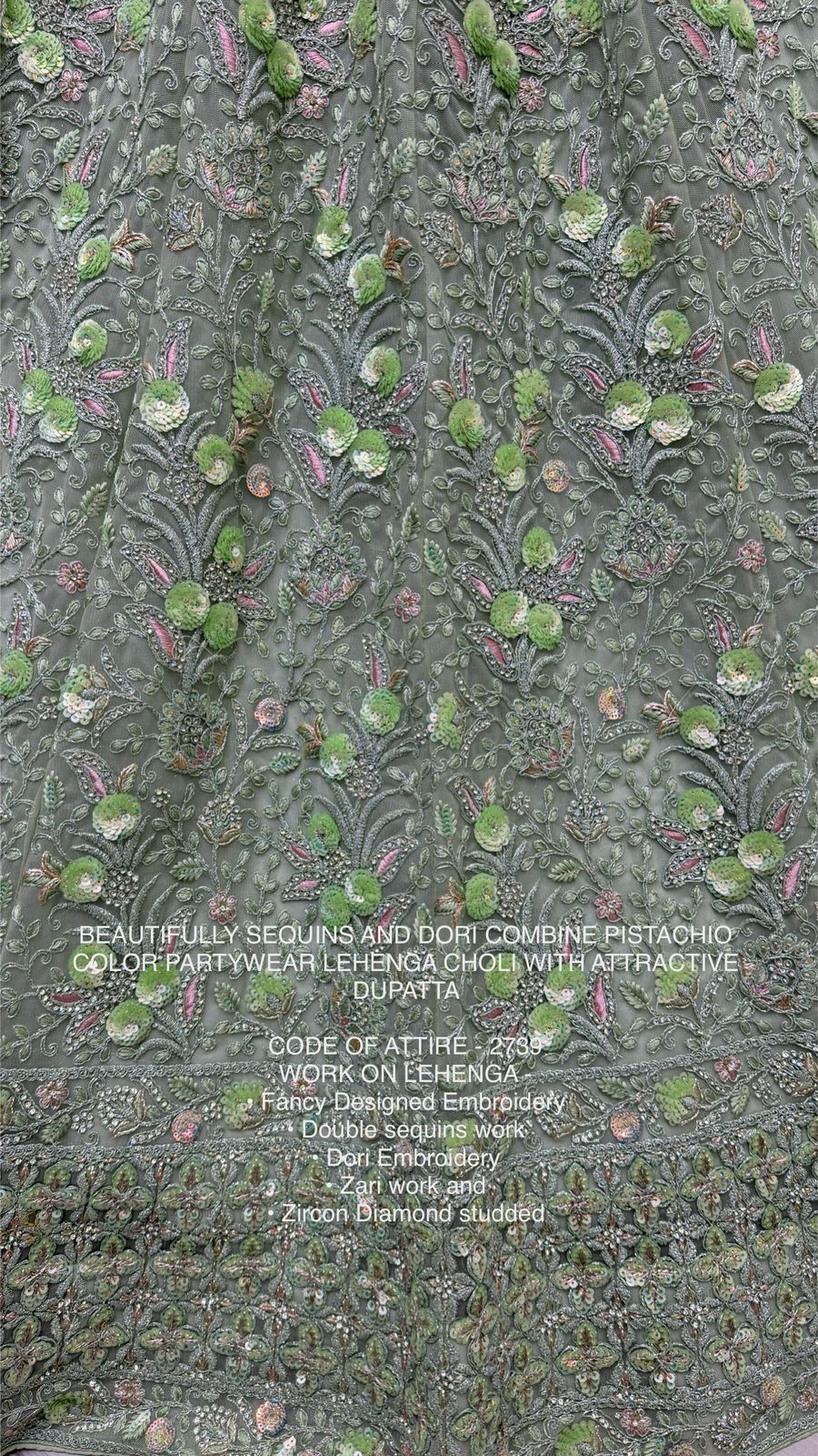 Heavy Net Bridal Wedding Lehenga Choli