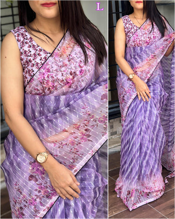 Organza Saree