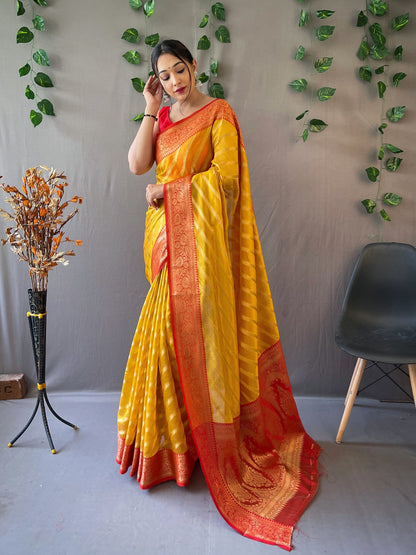 Organza Saree