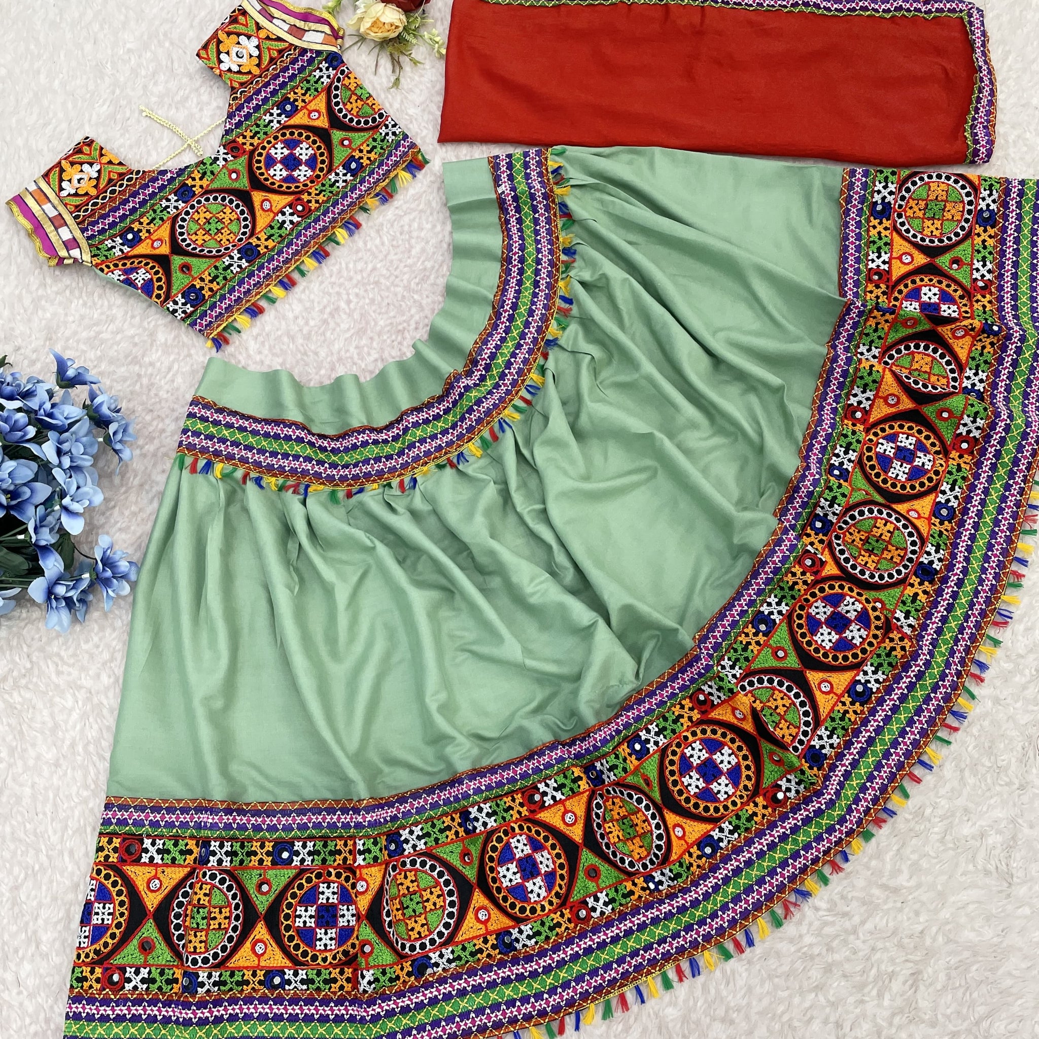 Kid's Garba Lehenga Choli