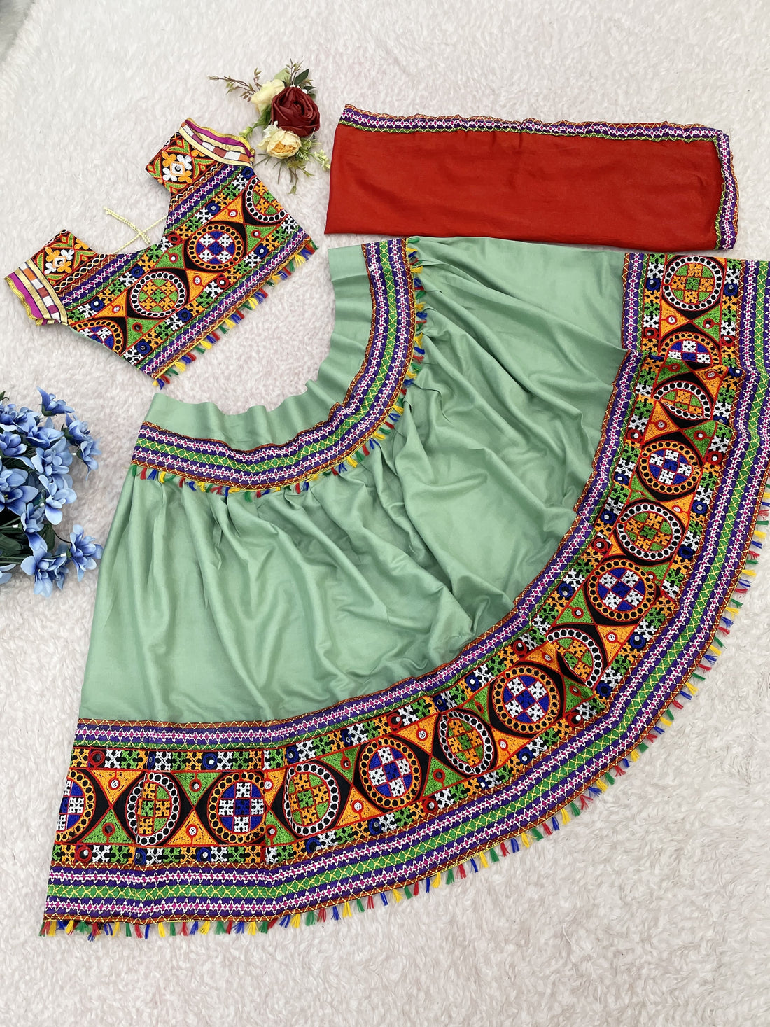 Kid's Garba Lehenga Choli