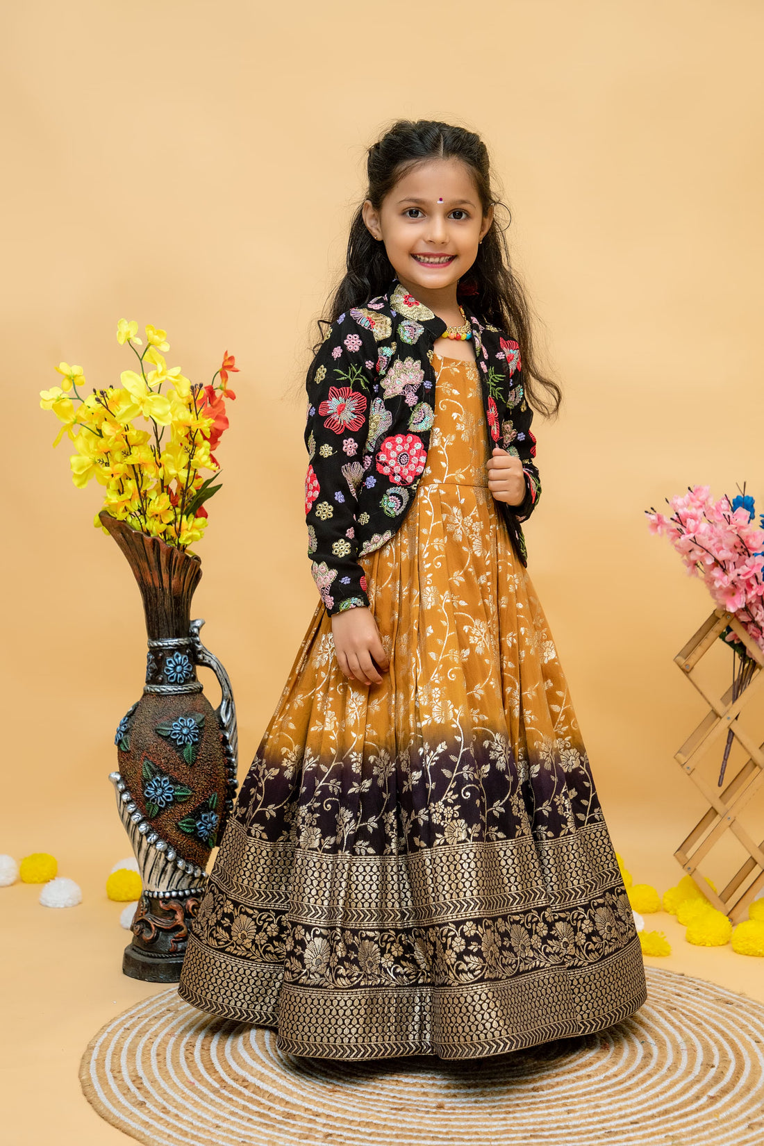 Kid's Georgette Lehenga Choli