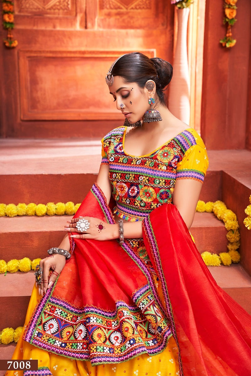 Navratri Tradition Designer Garba Vibes Lehenga Choli