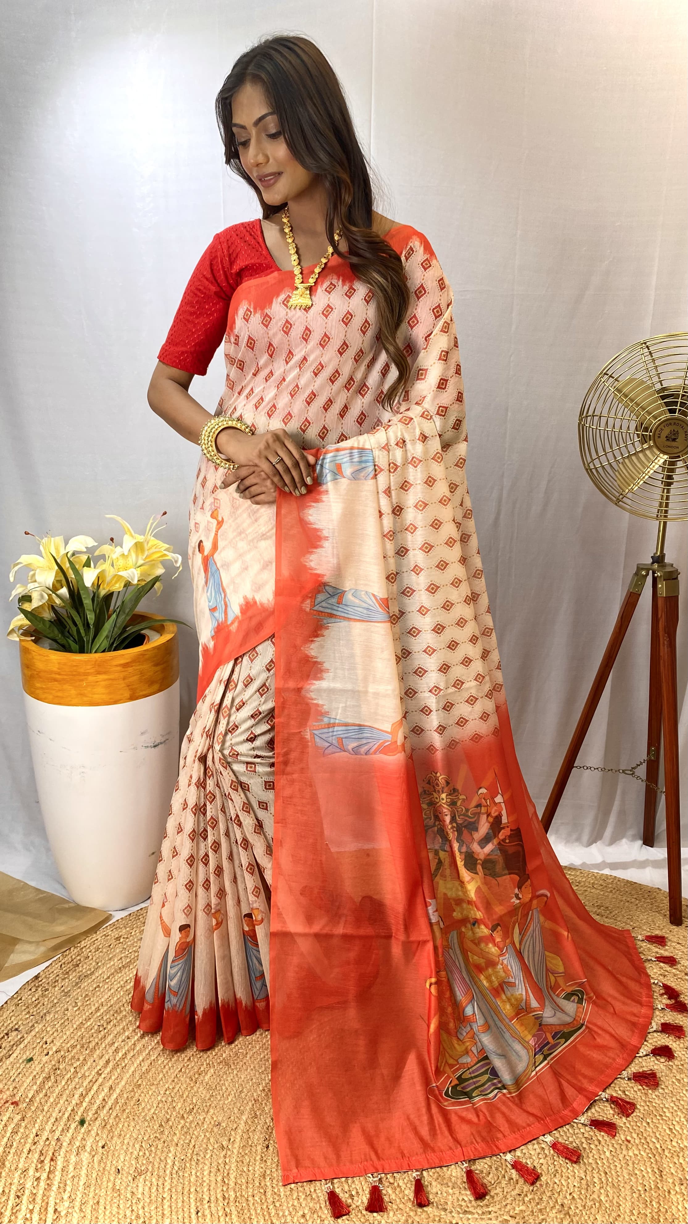 Durga Pooja Saree