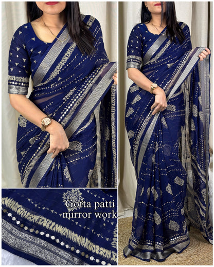 Georgette Saree
