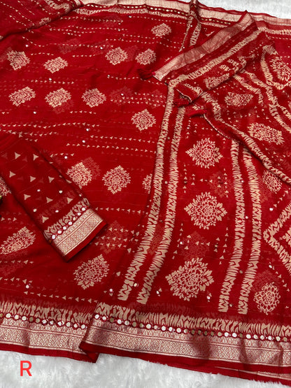 Georgette Saree